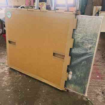 Freight crate for artwork and painting transport