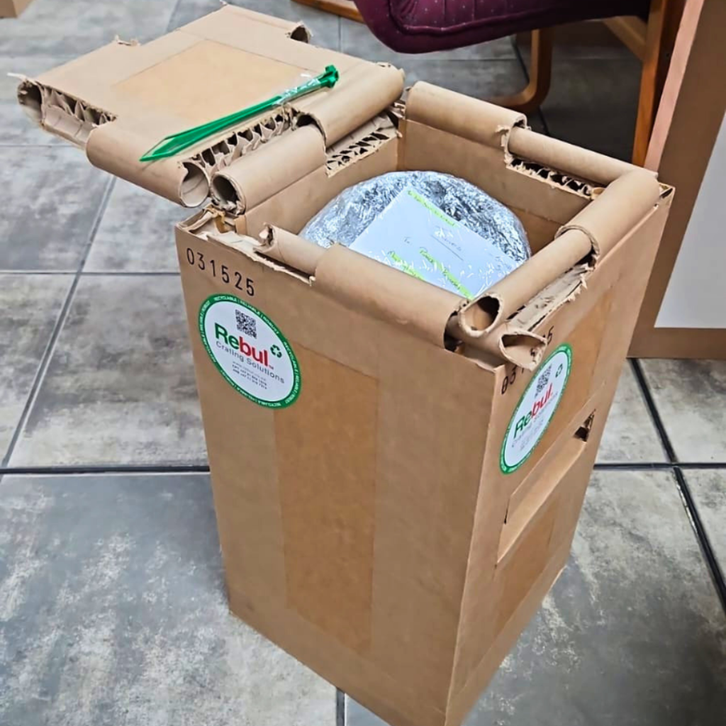 Hybrid crate packaging for export logistics